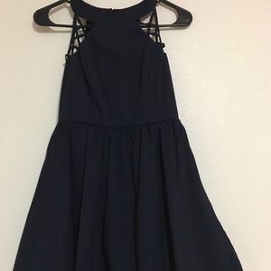 Navy Blue Dress